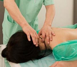 Masaxe con osteocondrose cervical