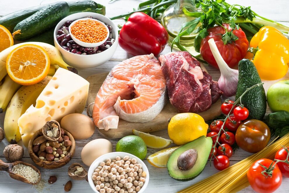 Dieta saudable para osteocondrose